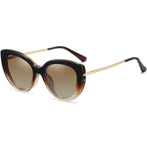 Fachtna Cat Eye Brown Glasses