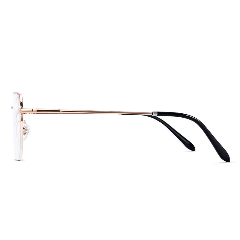 Judith Aviator Rose Gold Glasses