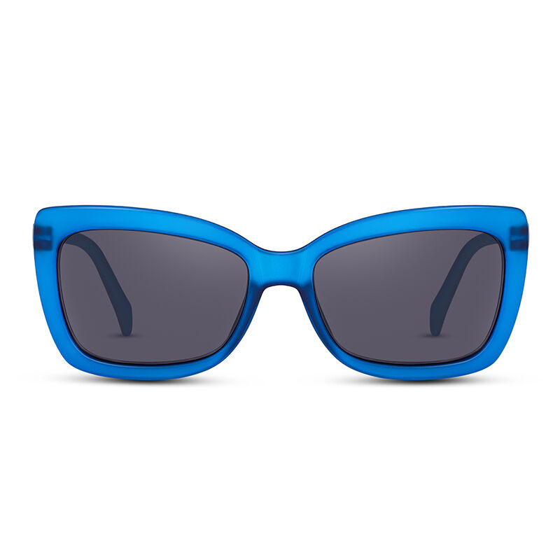 Lunettes de Soleil Space Race Rectangle Bleu/Gris