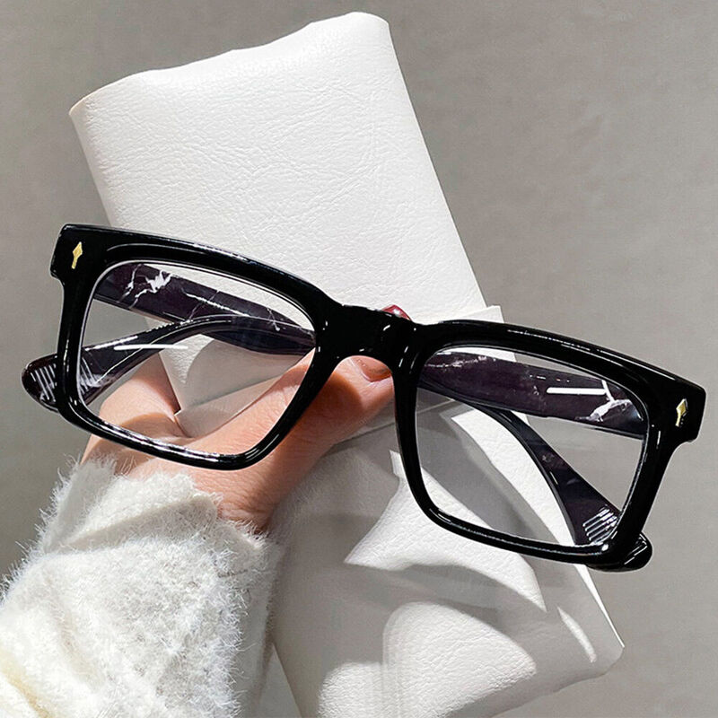 Werner Square Black Glasses