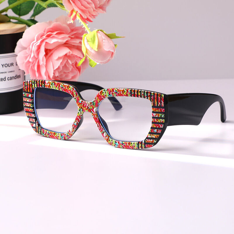 Novia Cat Eye Black Glasses