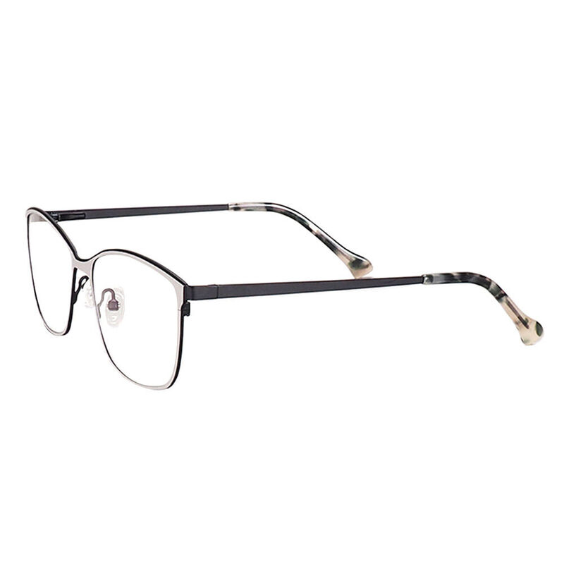Hugee Square Beige Glasses