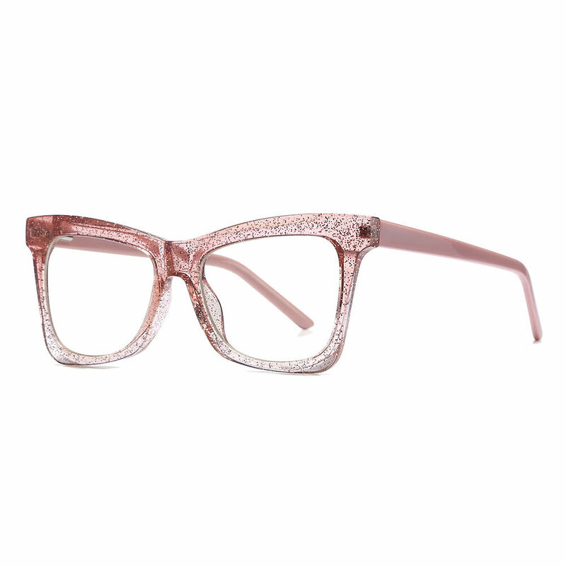 Dulles Cat Eye Pink Glasses