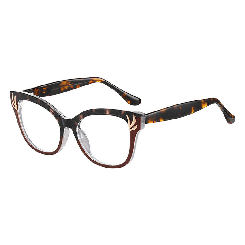 Coverdalee Cat Eye Tortoise Glasses