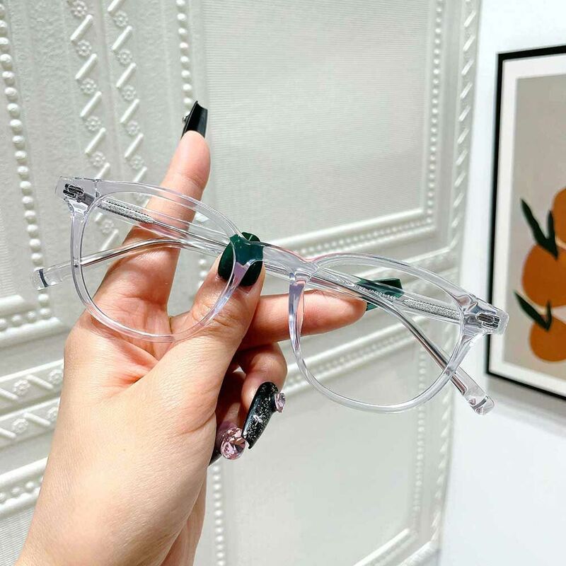 Julian Square Clear Glasses