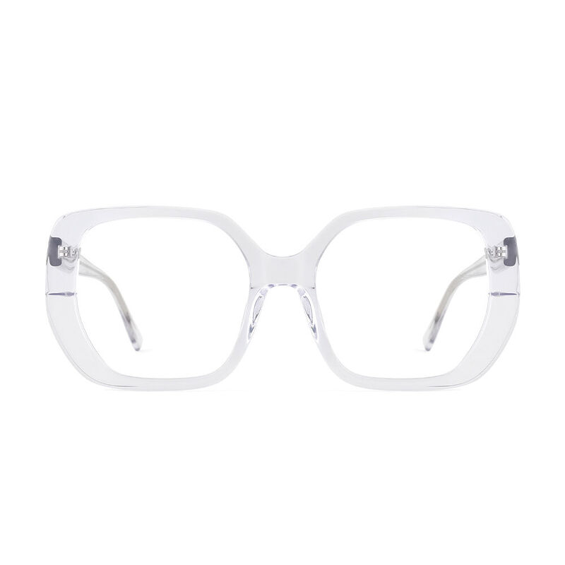 Richie Geometric Transparent Glasses