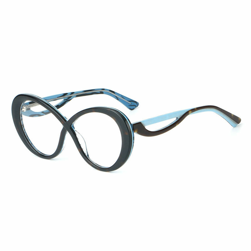 Ellit Oval Black Glasses