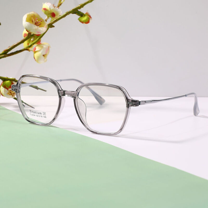 Richar Geometric Grey Glasses