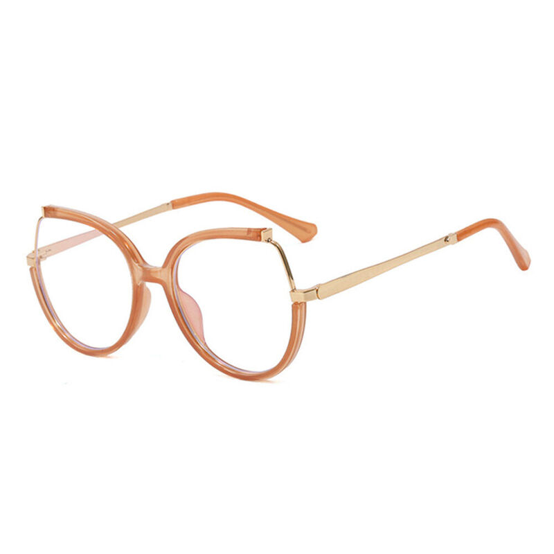 Giles Cat Eye Orange Glasses