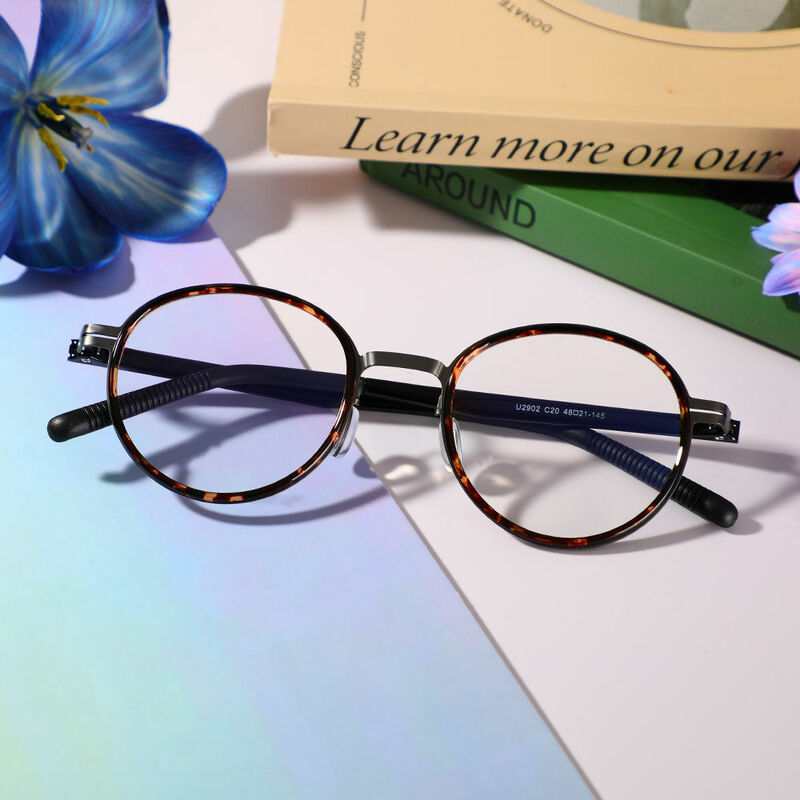 Emmie Round Tortoise Glasses