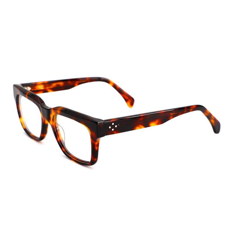 Olga Square Tortoise Glasses