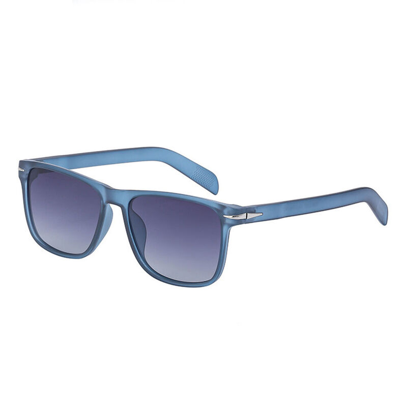 Lorna Square Blue Sunglasses