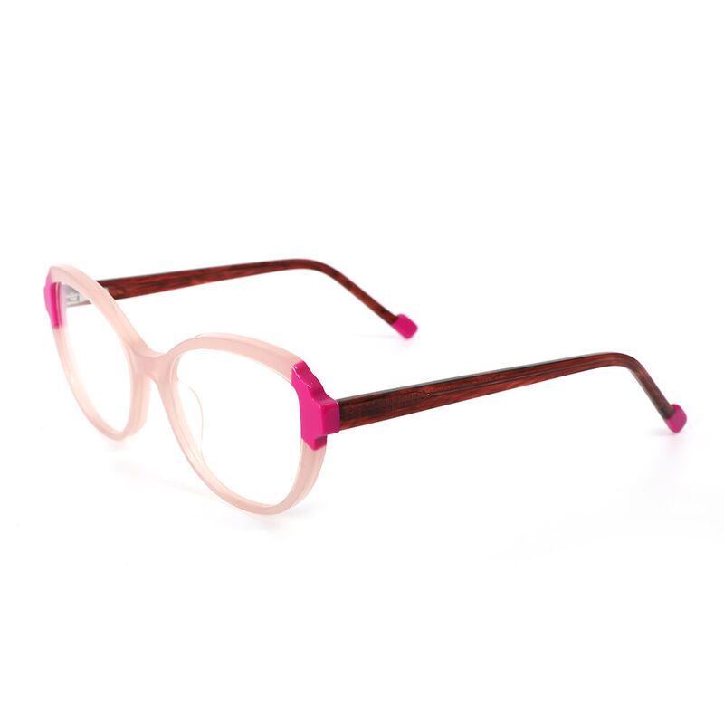 Wallis Cat Eye Pink Glasses