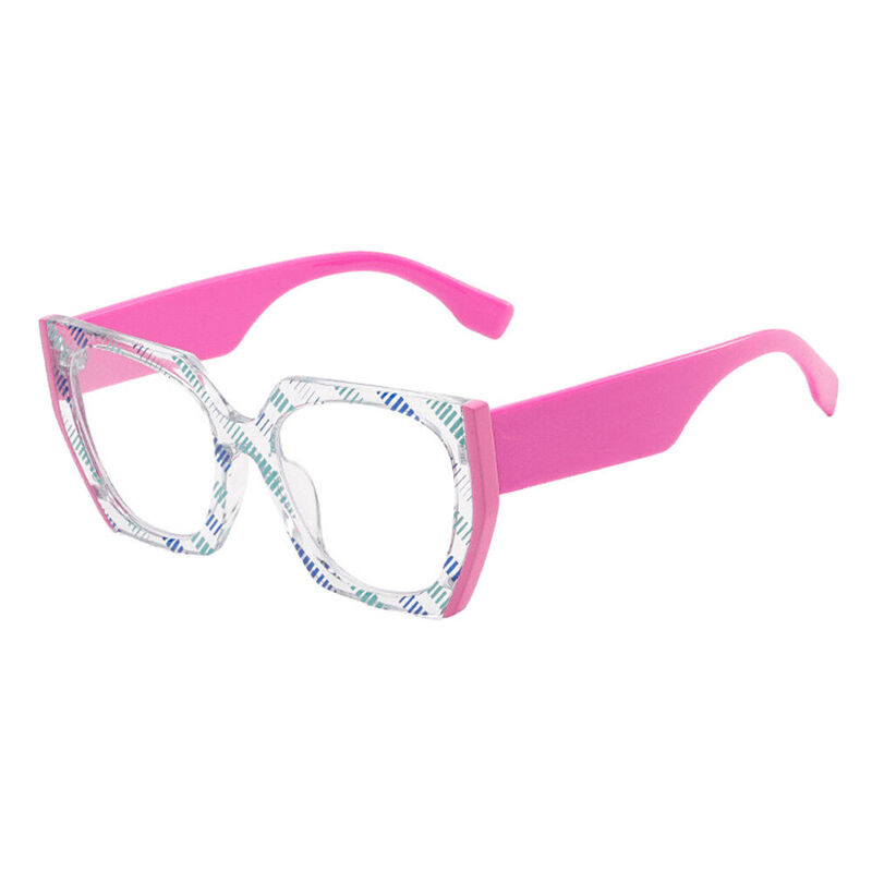 Pepys Cat Eye Pink Glasses