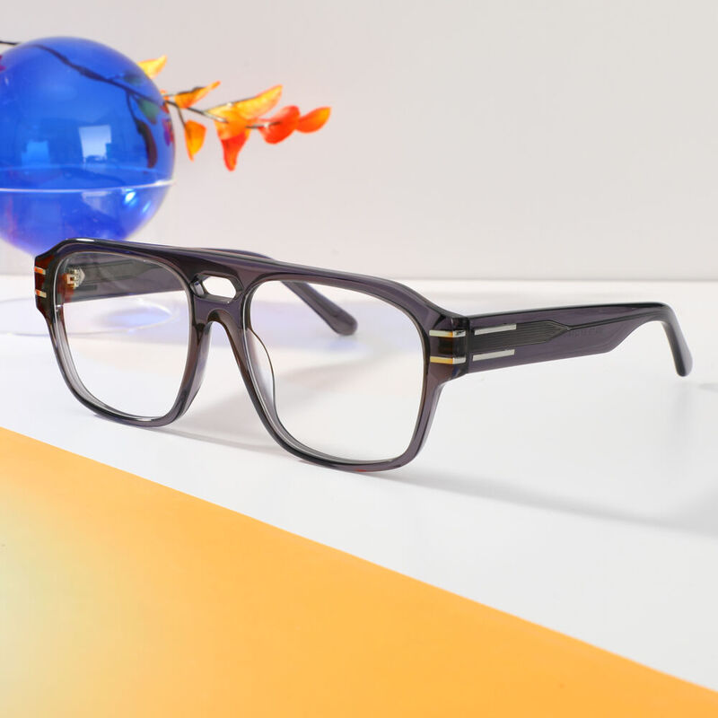 Maxwel Pilote Graue Brille
