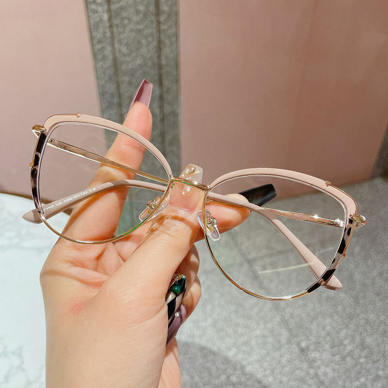 Goldsmith Cat Eye Gray Glasses