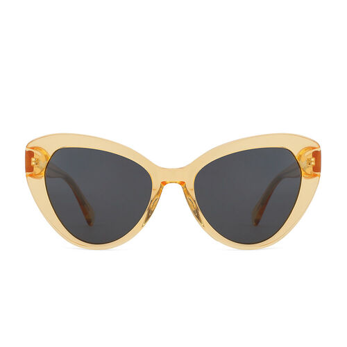 Dennie Cat Eye Orange Sunglasses - Aoolia.com