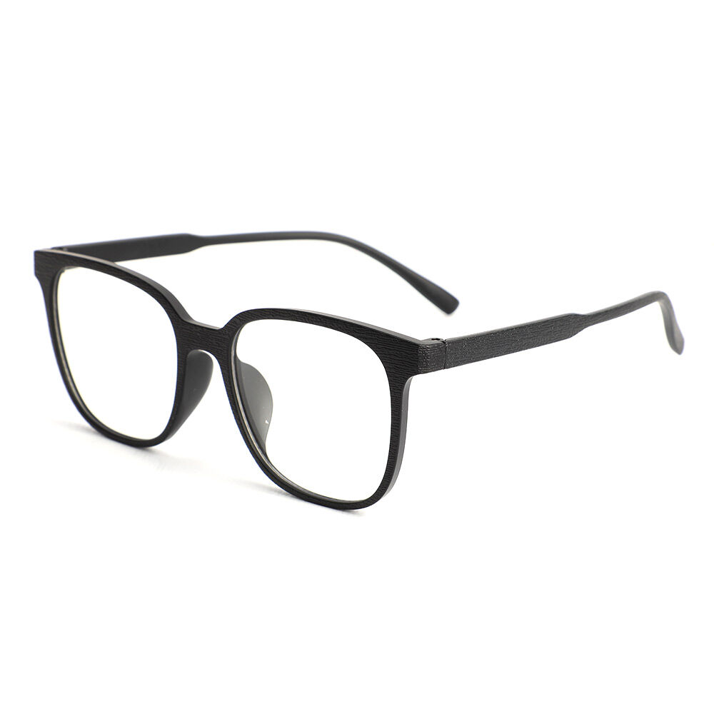 Candice Quadratische Schwarze Brille
