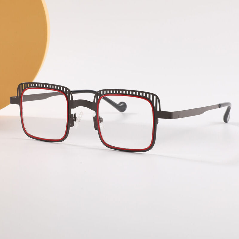 Hope Square Brown Glasses