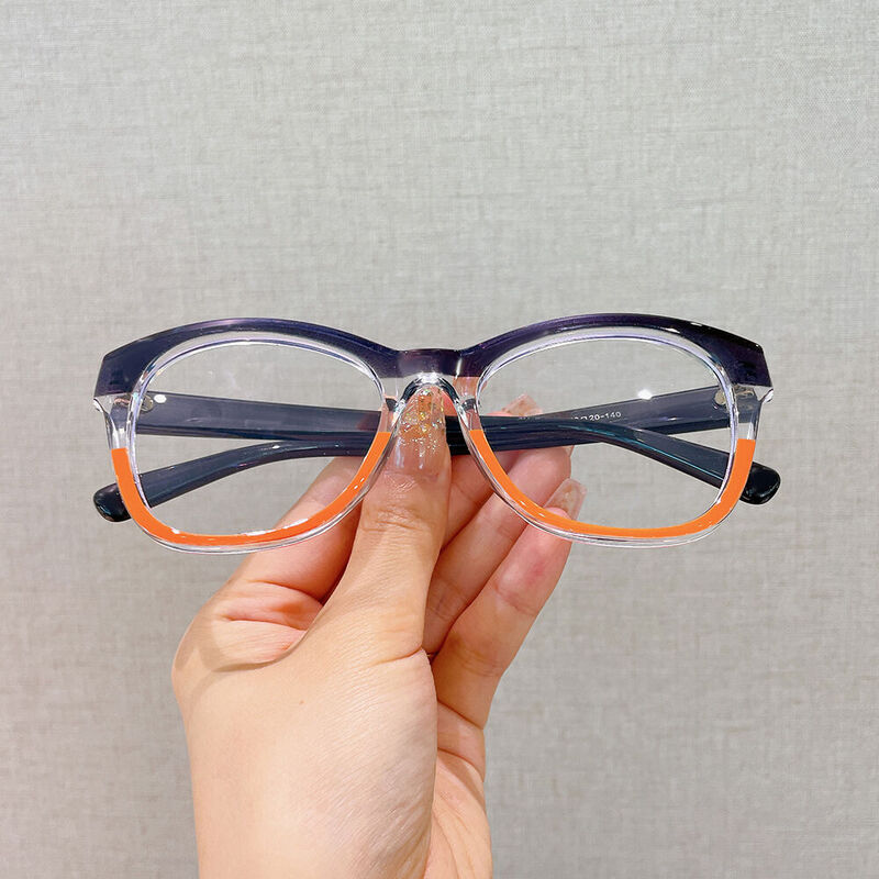 Lenee Cat Eye Gray Glasses
