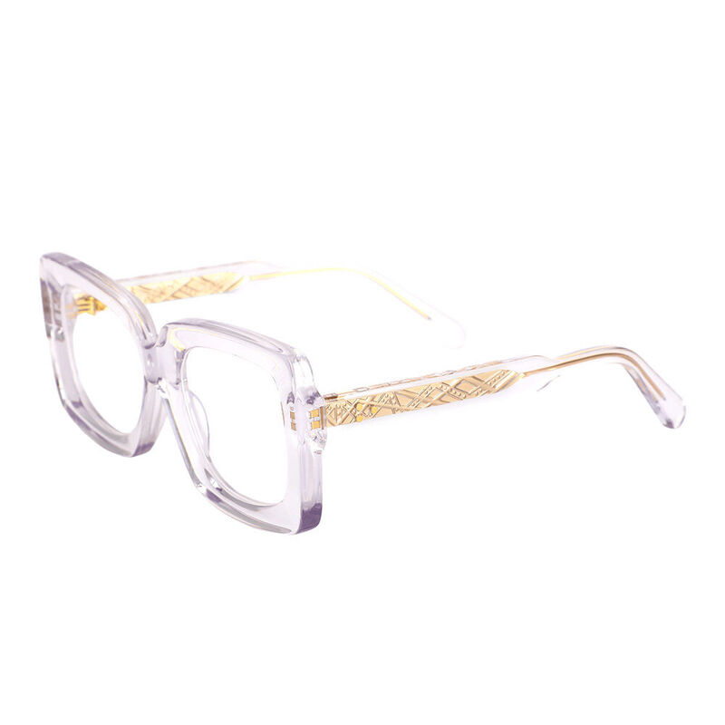 Symon Square Clear Glasses