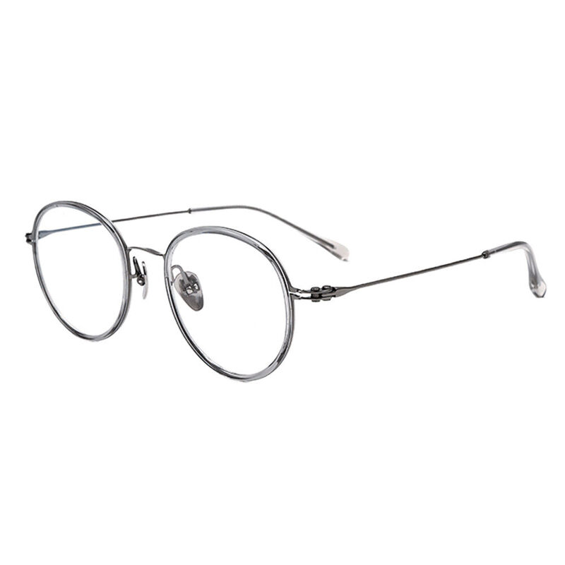 Dodd Rund Grau Brille