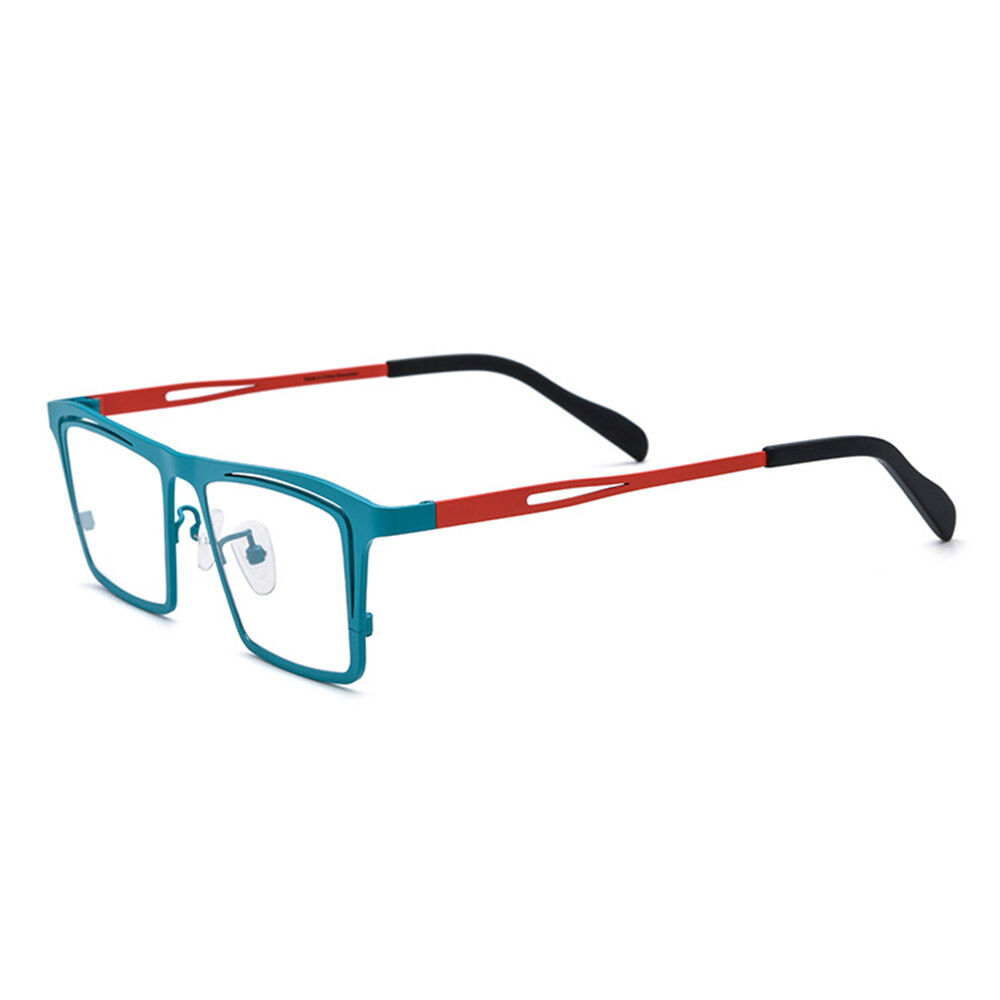 Marina Rectangle Blue Glasses