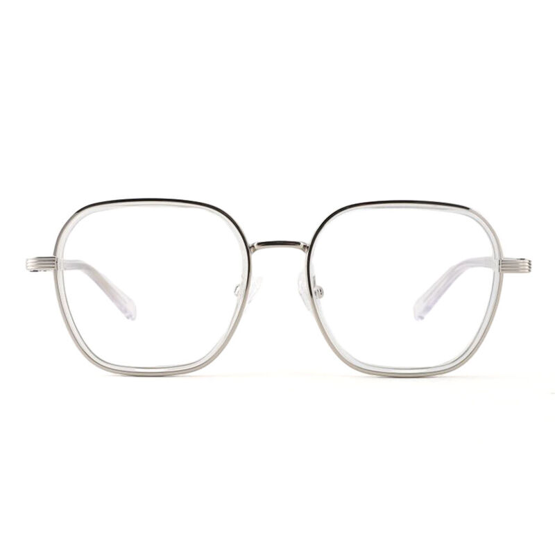 Opulence Square Silver Glasses