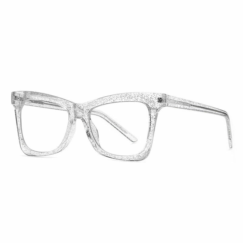 Dulles Cat Eye Clear Glasses