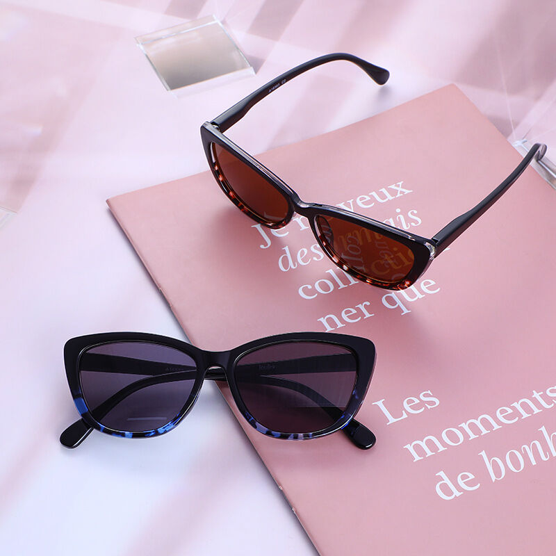 Trend Bomb Cat Eye Brown Sunglasses