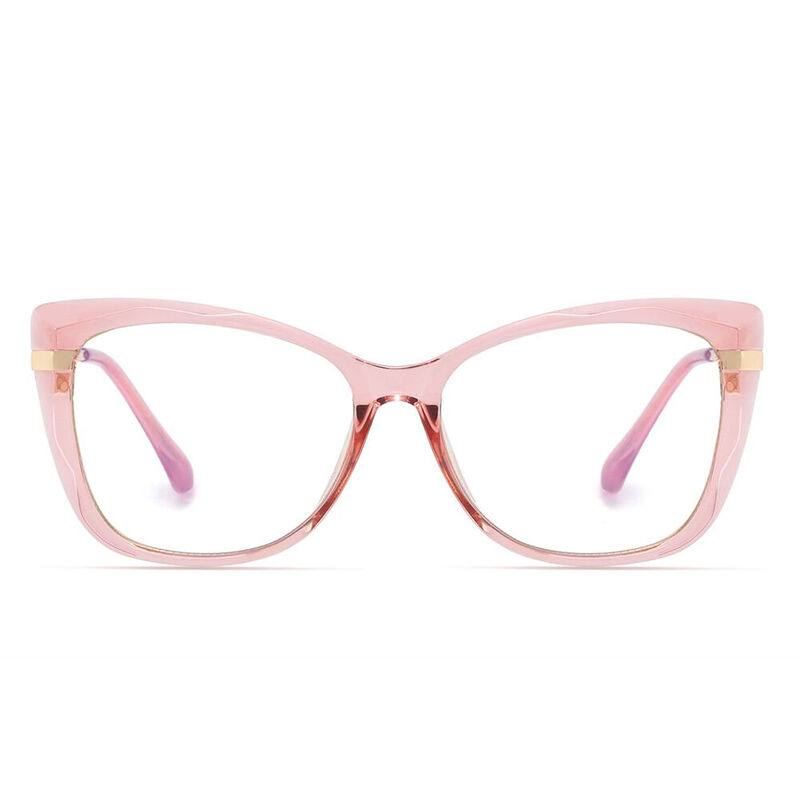Adames Cat Eye Pink Glasses