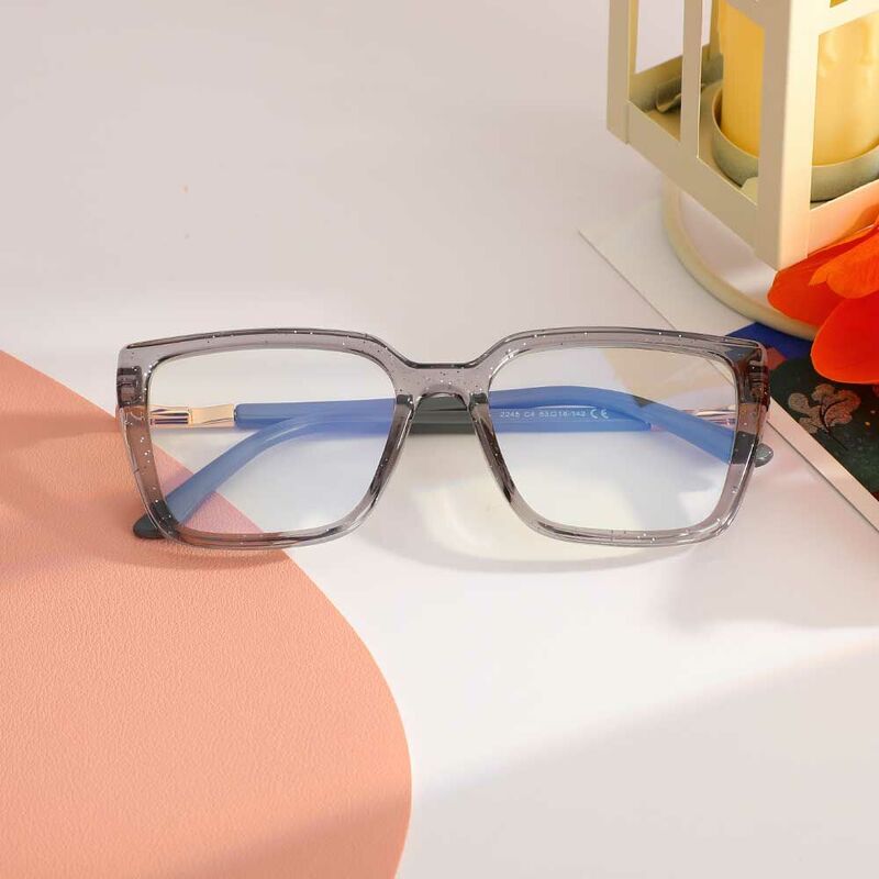 Lunettes de Vue Jamie Carré Gris