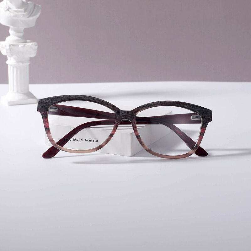 Amity Butterfly Brown Tortoise Glasses