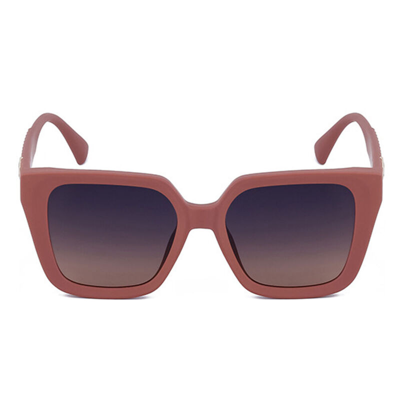 Gertrude Square Pink Sunglasses