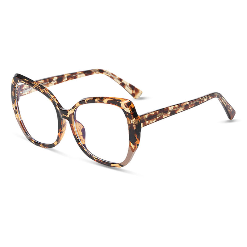 Van Cat Eye Brown Glasses