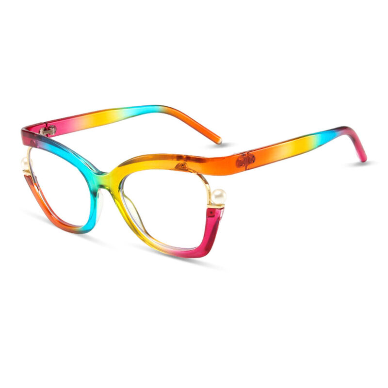 Halona Cat Eye Rainbow Glasses