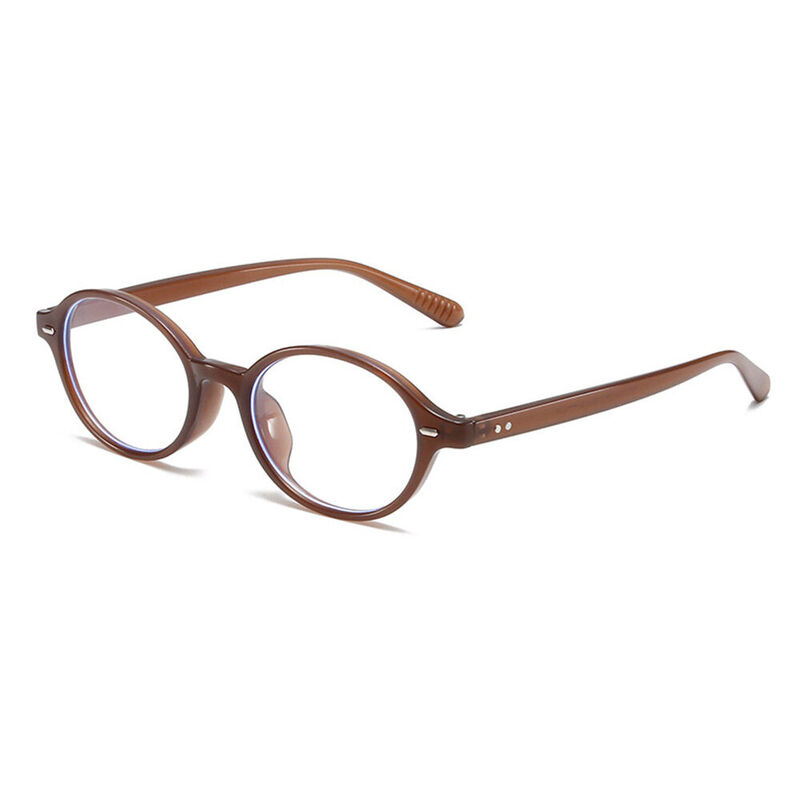 Gafas Graduadas Ovaladas Marrones Becoca
