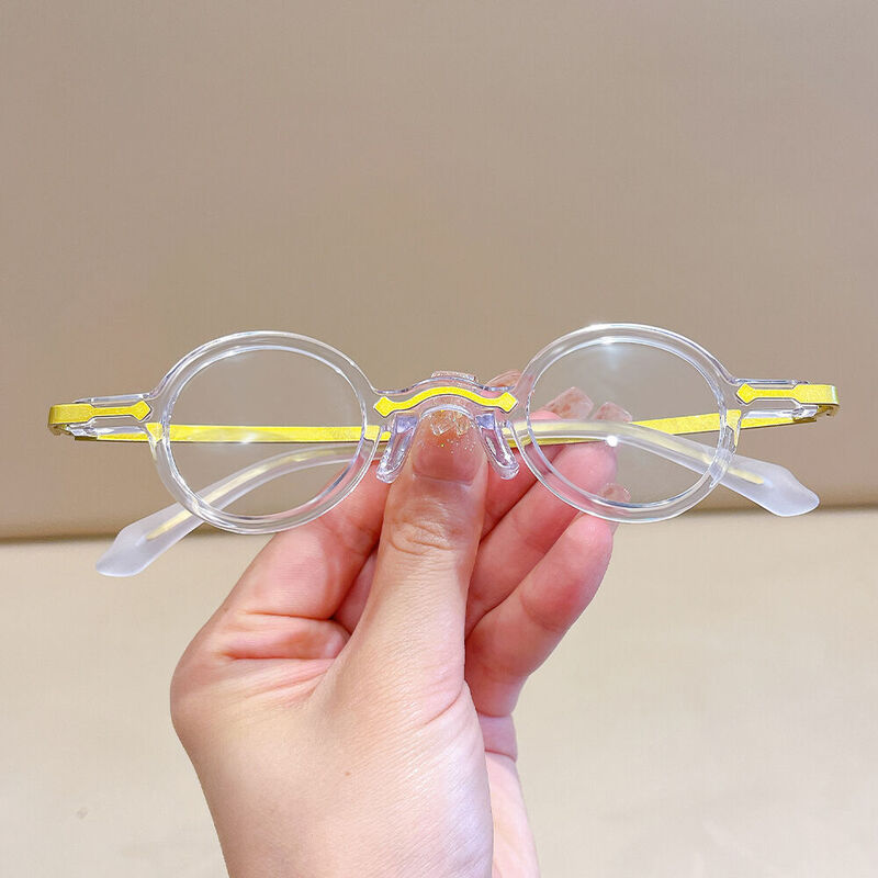 Bensoe Round Clear Glasses