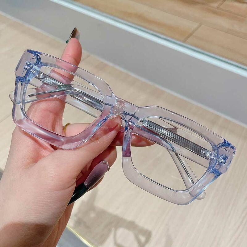 Eugene Square Clear Glasses