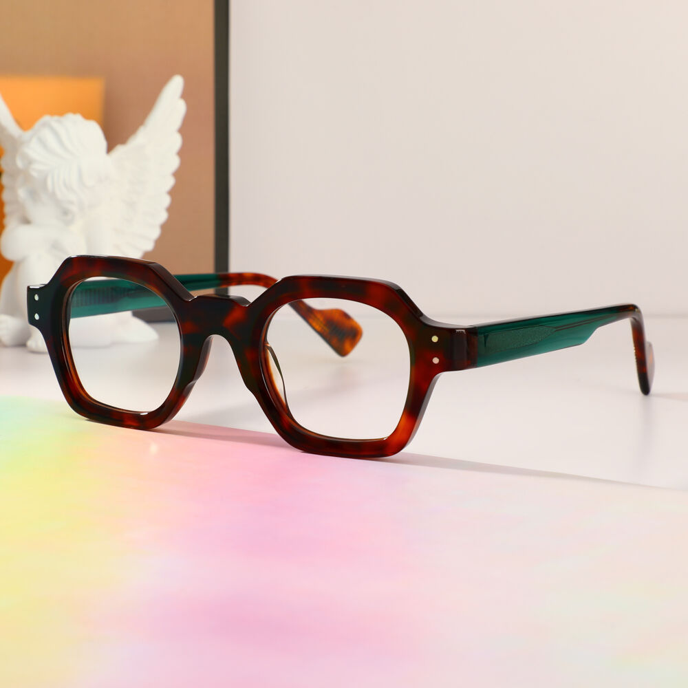 Lunettes de Vue Bloomfield Géométrique Rouge