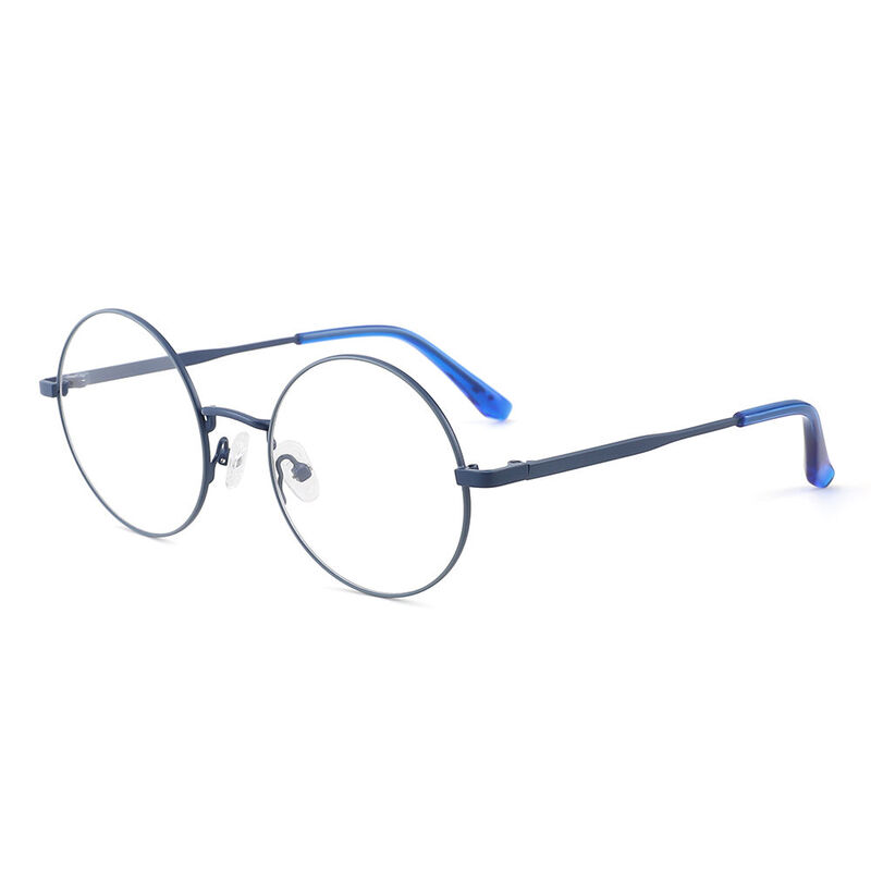 Joinet Round Blue Glasses