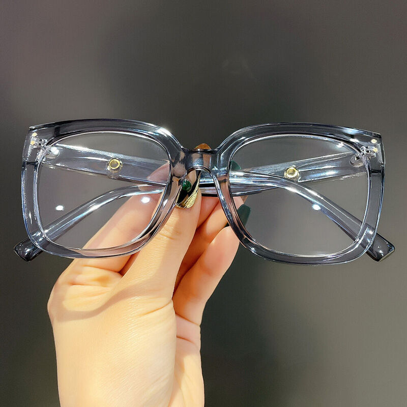 Trog Square Gray Glasses
