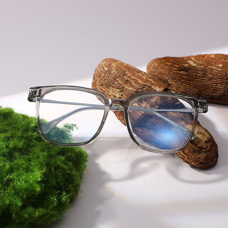 Regna Square Grey Glasses