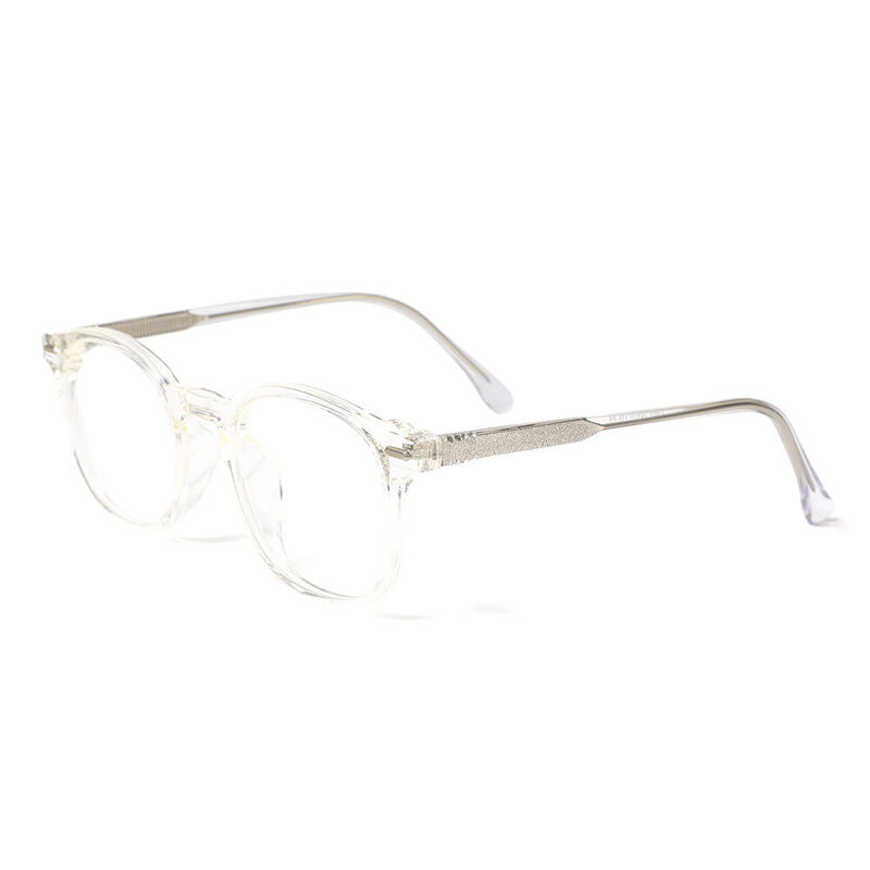 Scripps Round Clear Glasses