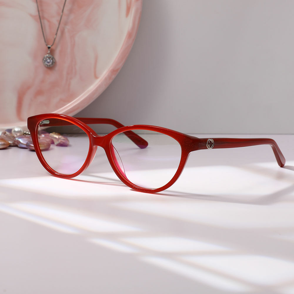 Occhiali da Vista Arabell Cat Eye Rosso