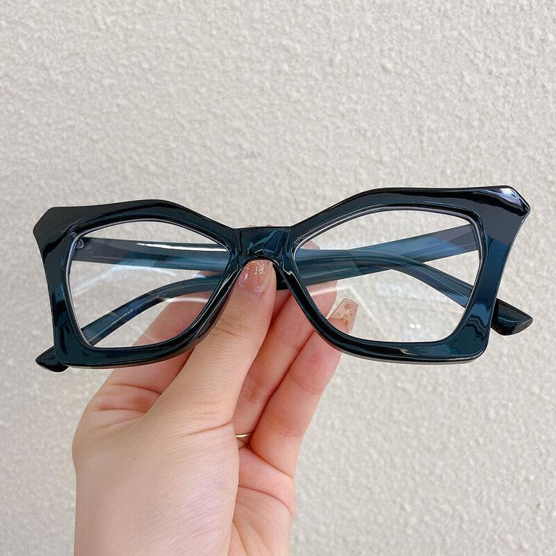 Scotao Cat Eye Black Glasses