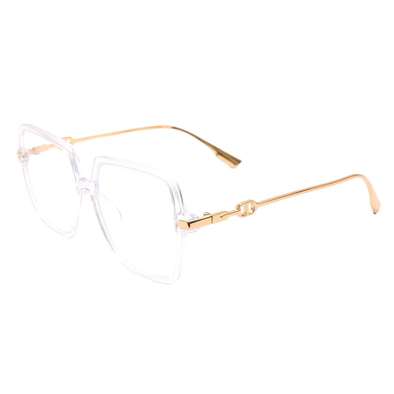 Irving Geometric Clear Glasses