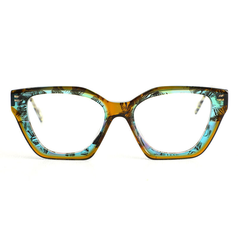 Occhiali da Vista Alberta Cat Eye Blu