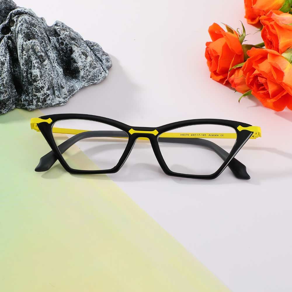 Joseph Cat Eye Black Glasses