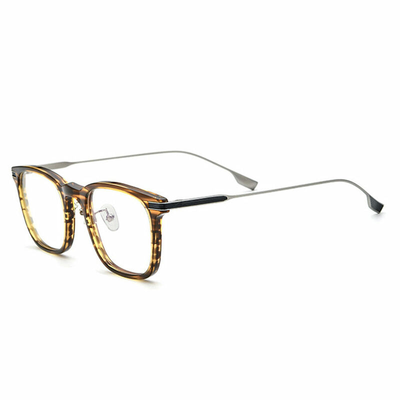 Carey Square Brown Glasses